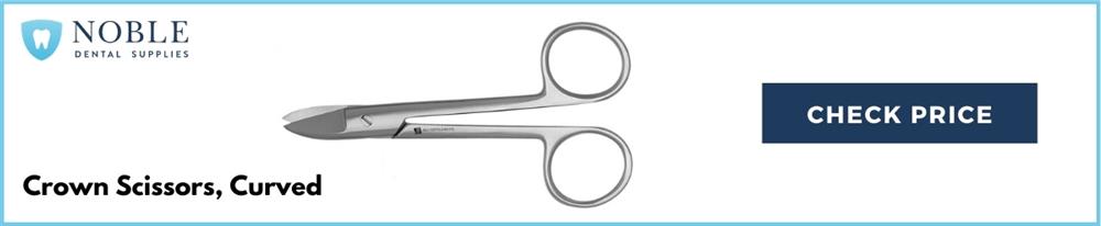 Crown Scissors Price Discount by Noble Dental Supply